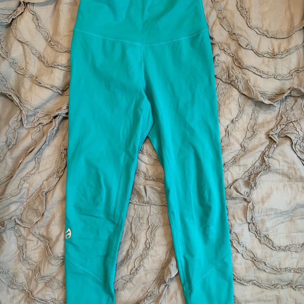 P’tula Belize Blue Leggings - Size Medium